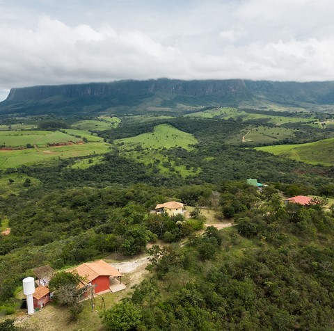 Vista Aéria da Parte Alta da Limeira